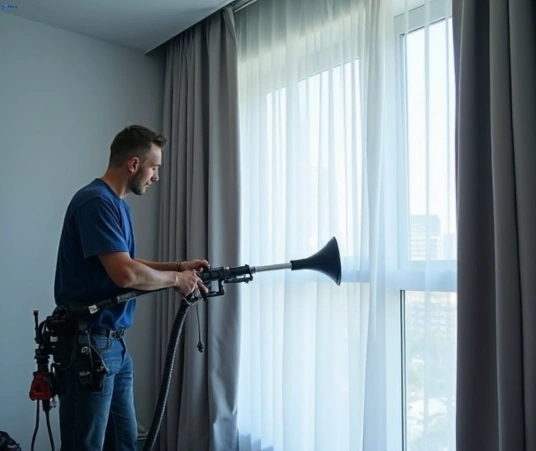 Professional curtain stain removal process equipment Matty Curtain Cleaning bokarina